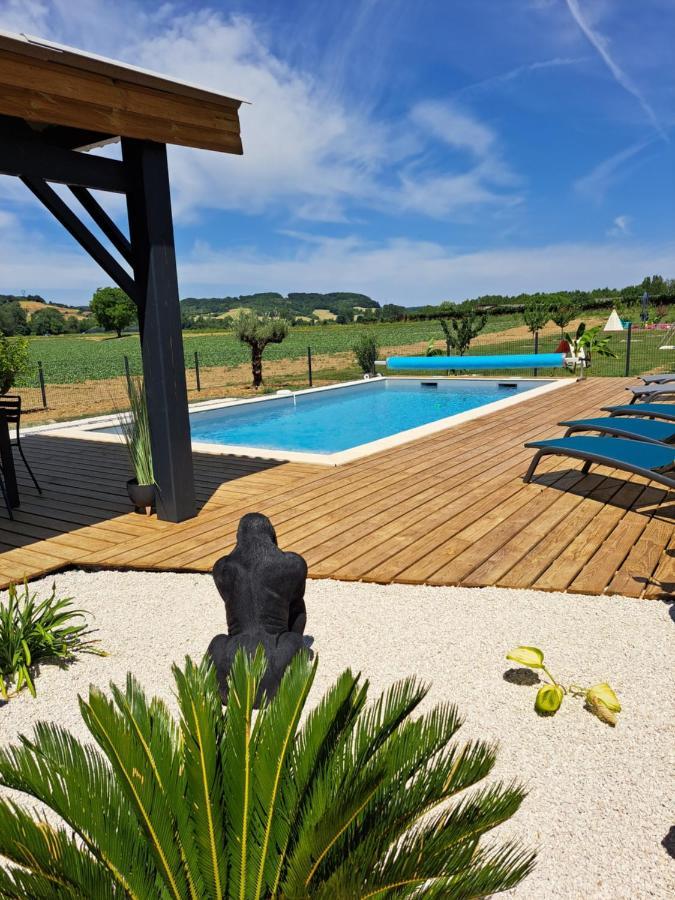 הוילה Saint-Pierre-de-Clairac Le Domaine Vesque מראה חיצוני תמונה