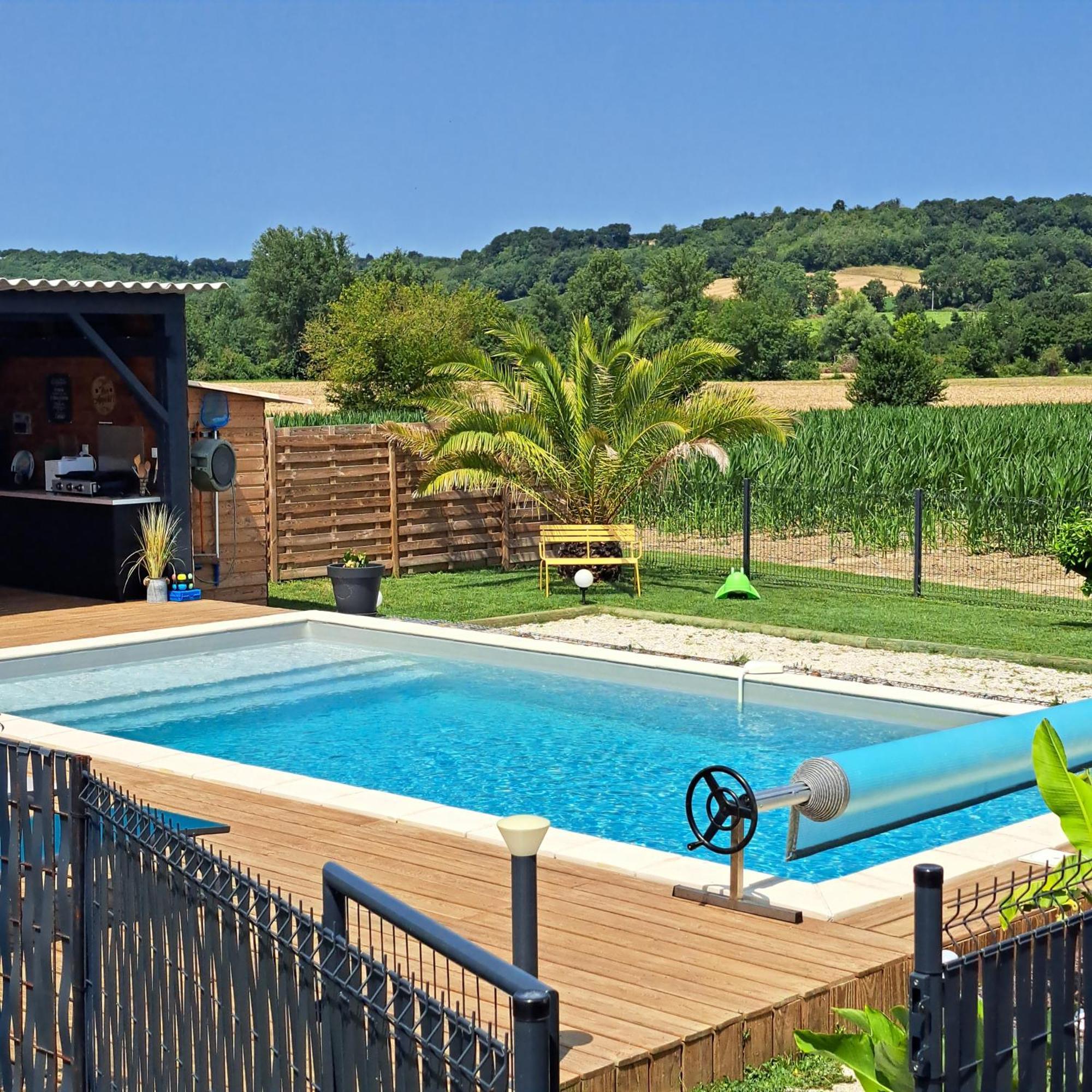 הוילה Saint-Pierre-de-Clairac Le Domaine Vesque מראה חיצוני תמונה