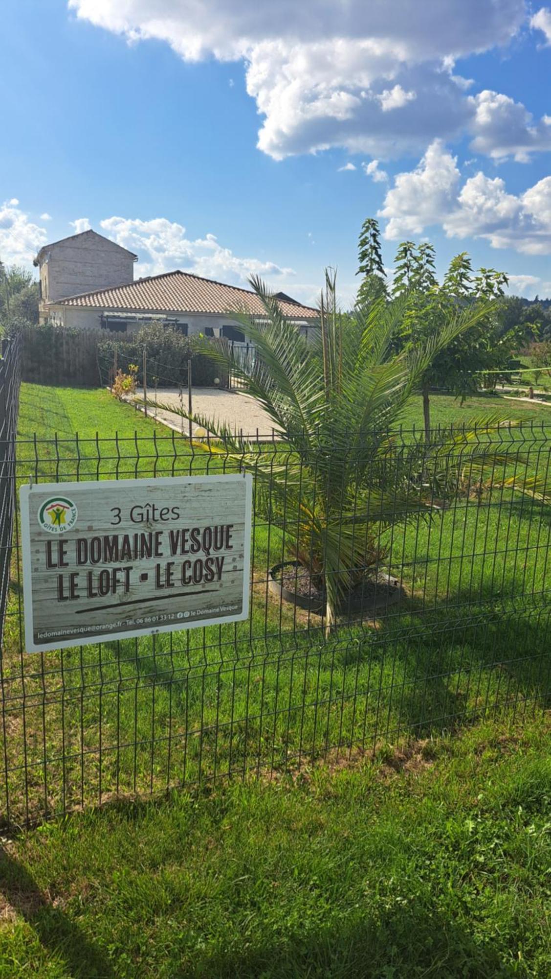 הוילה Saint-Pierre-de-Clairac Le Domaine Vesque מראה חיצוני תמונה